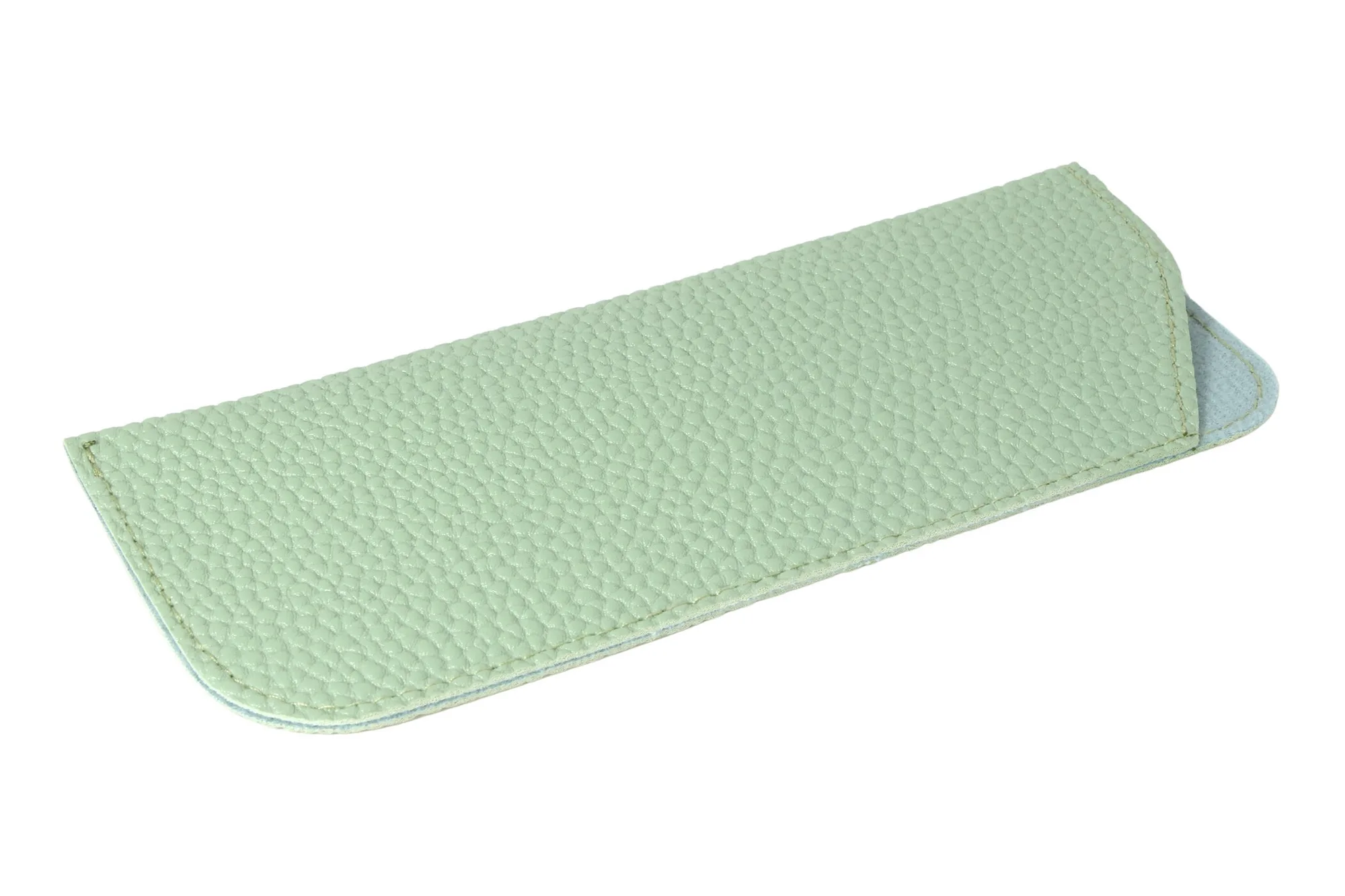Soft-Etui in Lederoptik, Hellgrün