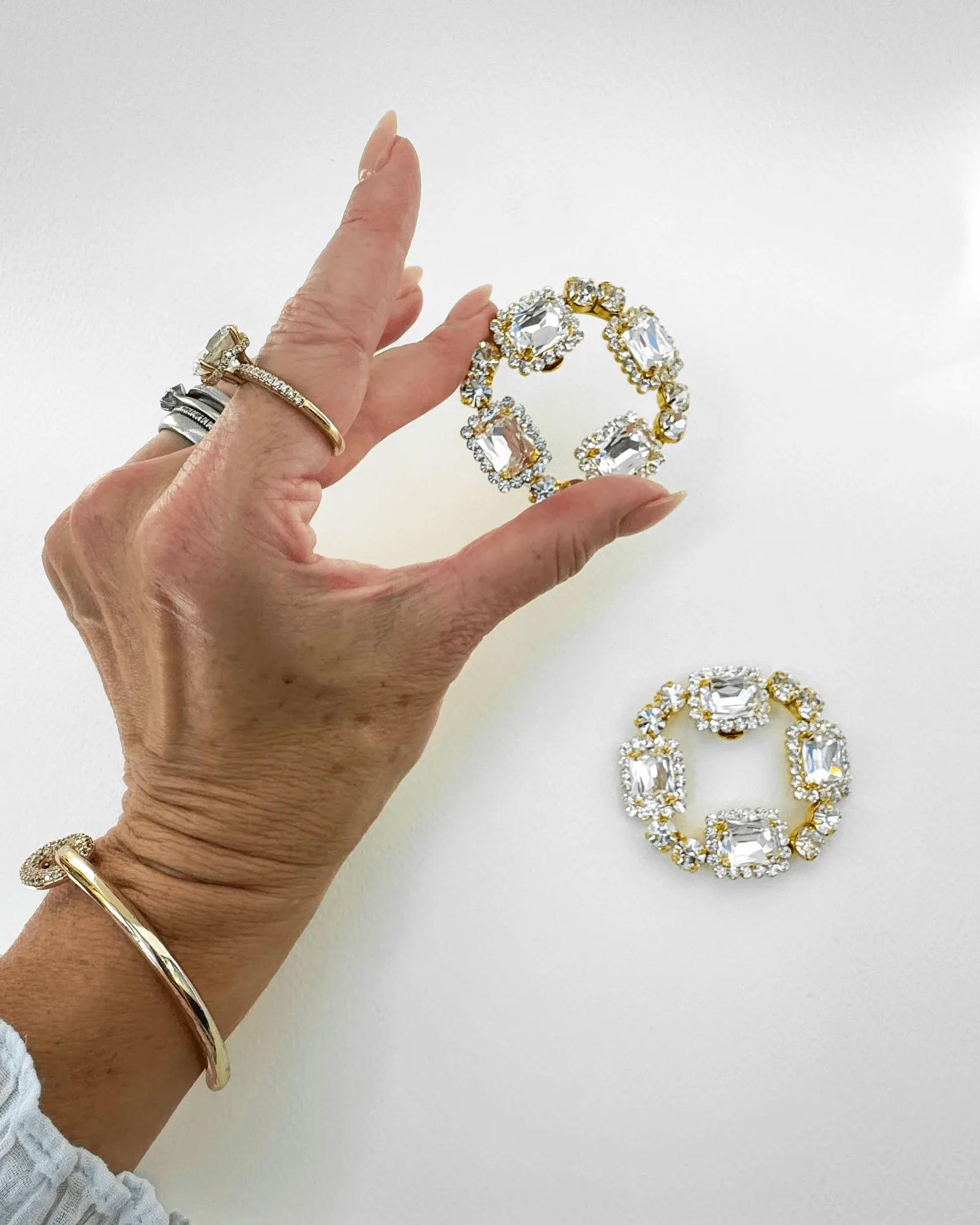 Jewel Circle Crystal & Gold
