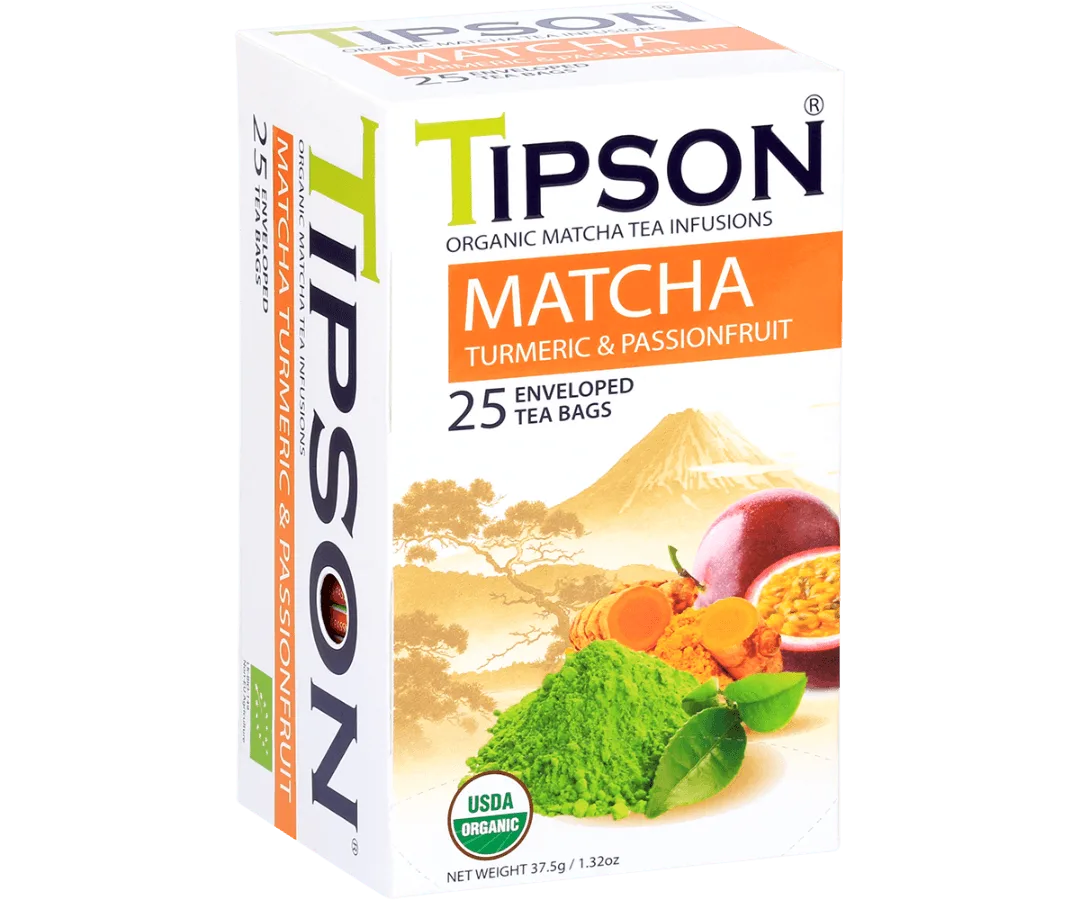 How to Use Organic Matcha Turmeric & Passionfruit Tea