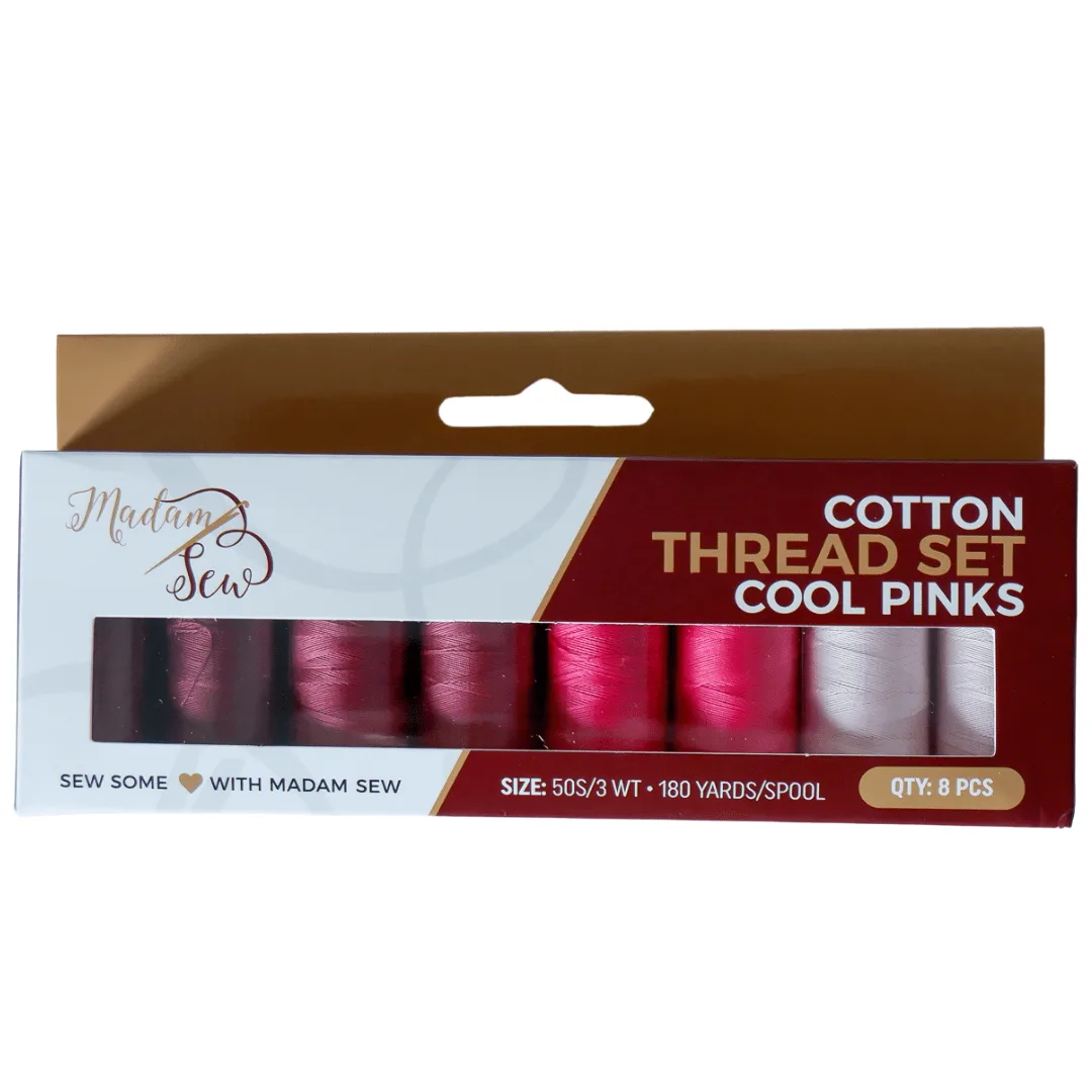 Greens vs Cool Pinks Cotton Thread Sets: Which to Choose?
