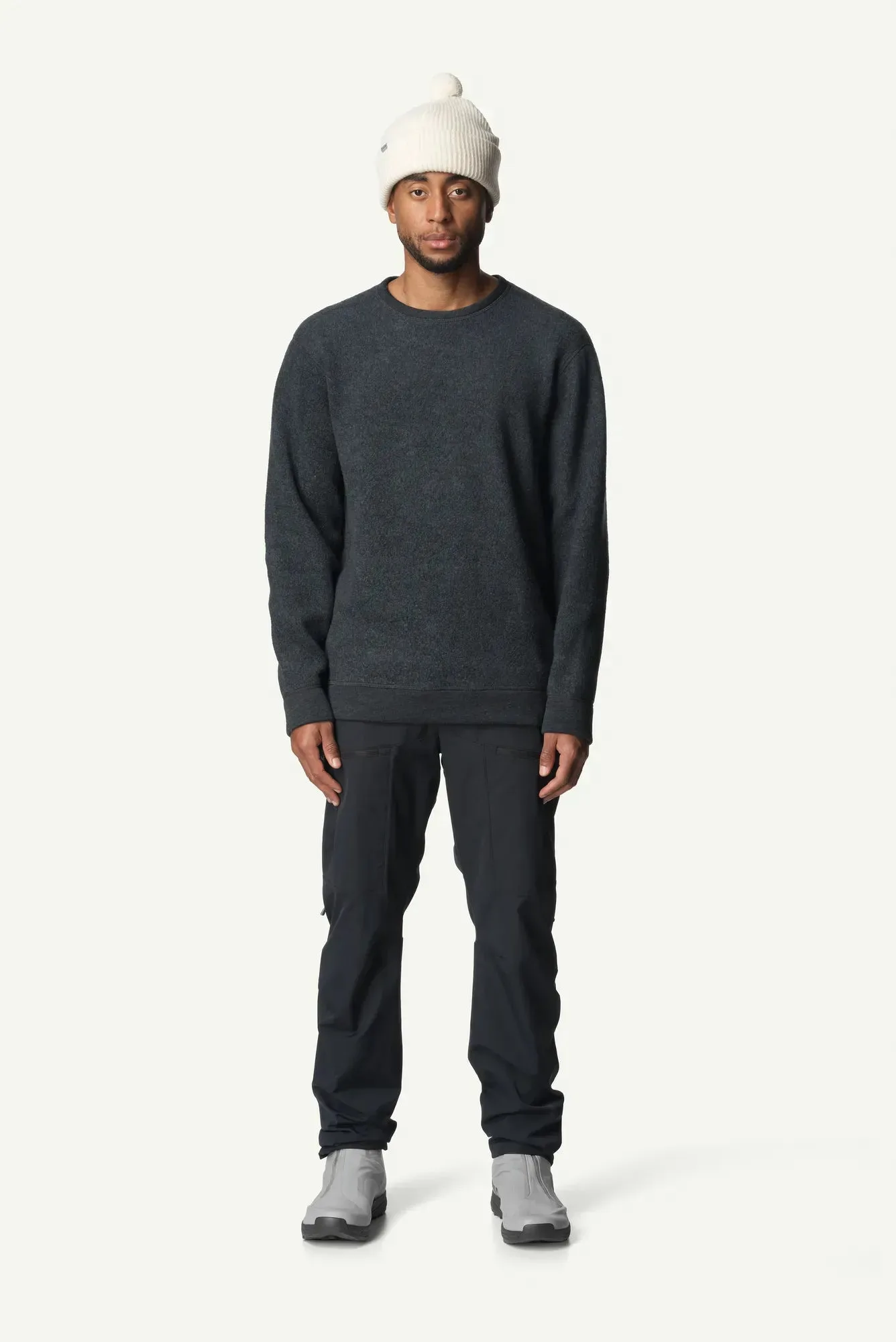 How to Layer a Shirt Under a Crew Sweater