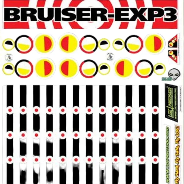 Bruiser EXP3デカールセットの貼り方：ステップバイステップ