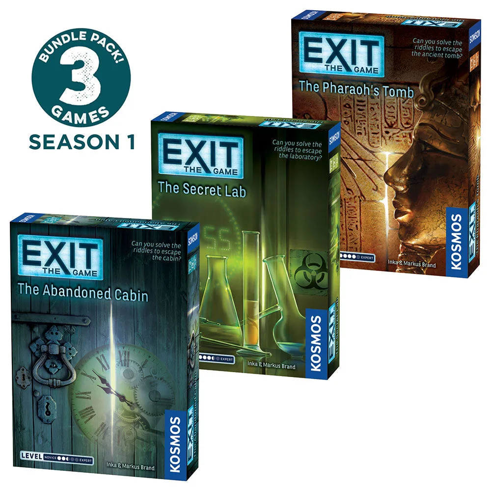 EXIT: Le Jeu – Coffret Triple Saison 1 : Par lequel commencer ?