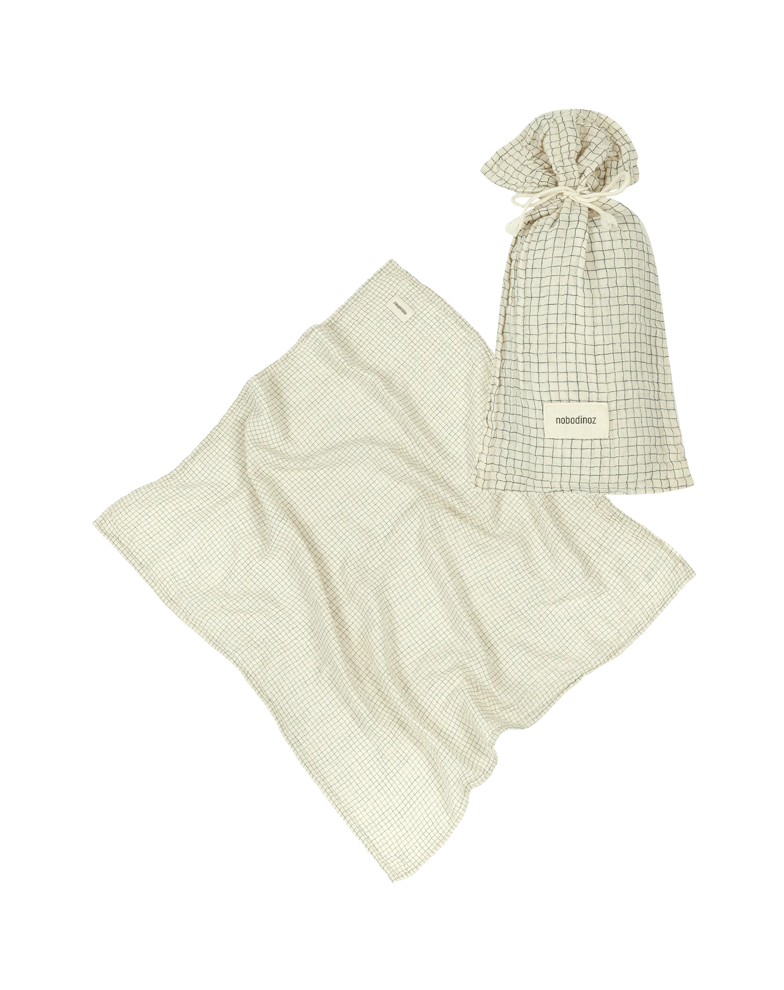 Swaddle in washed double muslin Wabi-Sabi