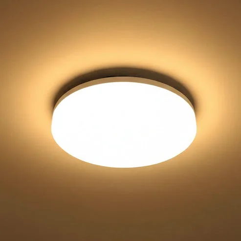 Lepro 8.7-Inch Waterproof LED Flush Mount Ceiling Light (15W, 1500LM, Low Profile, 3000K Soft Warm White)