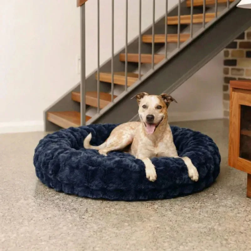 Funda de cama para perros Waffle: Comodidad transpirable para tu mascota