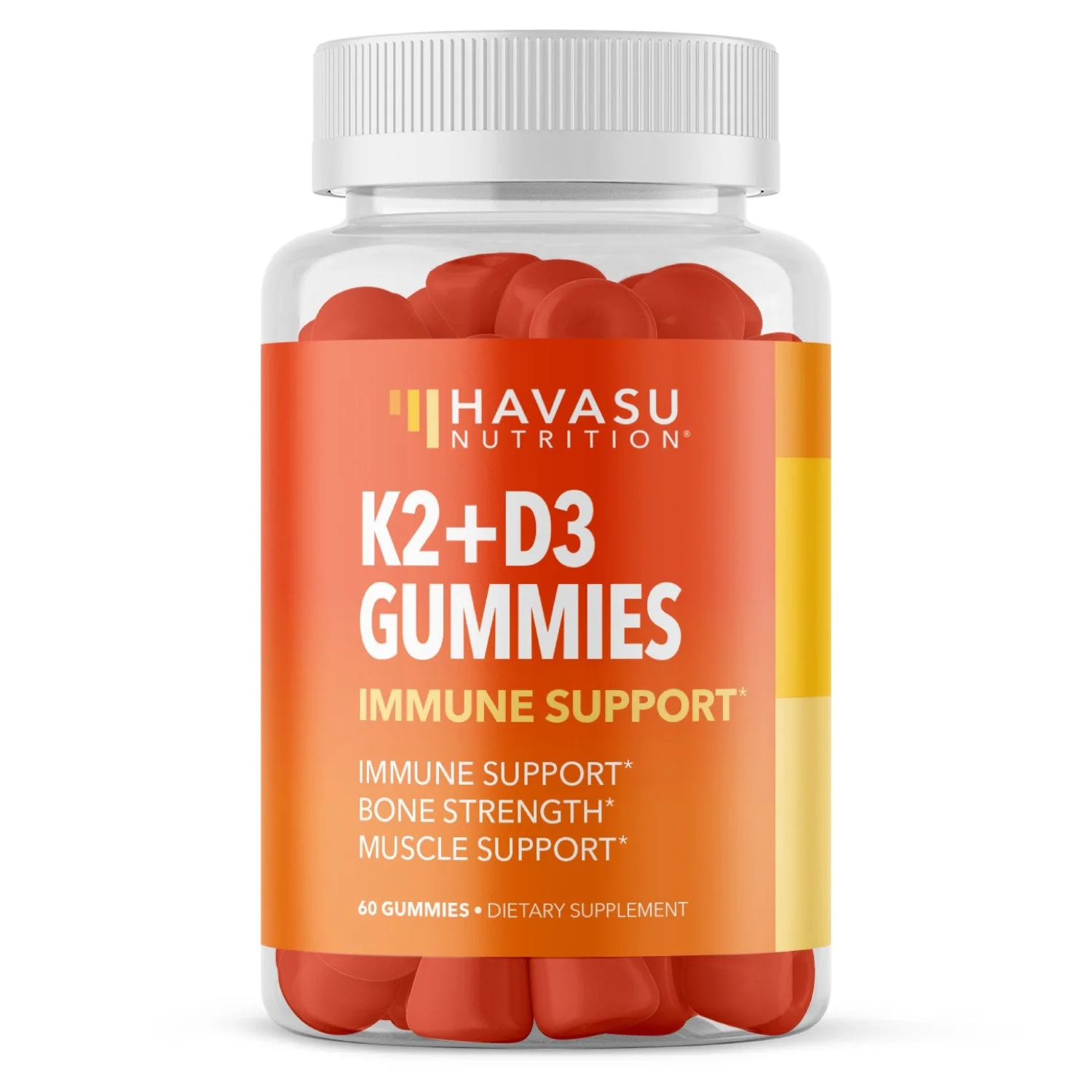 K2 + D3 Gummies, 60ct