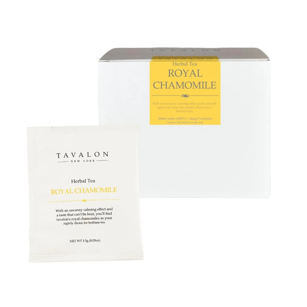 [Saqueta Individual] Saquetas de Chá Camomila Royal