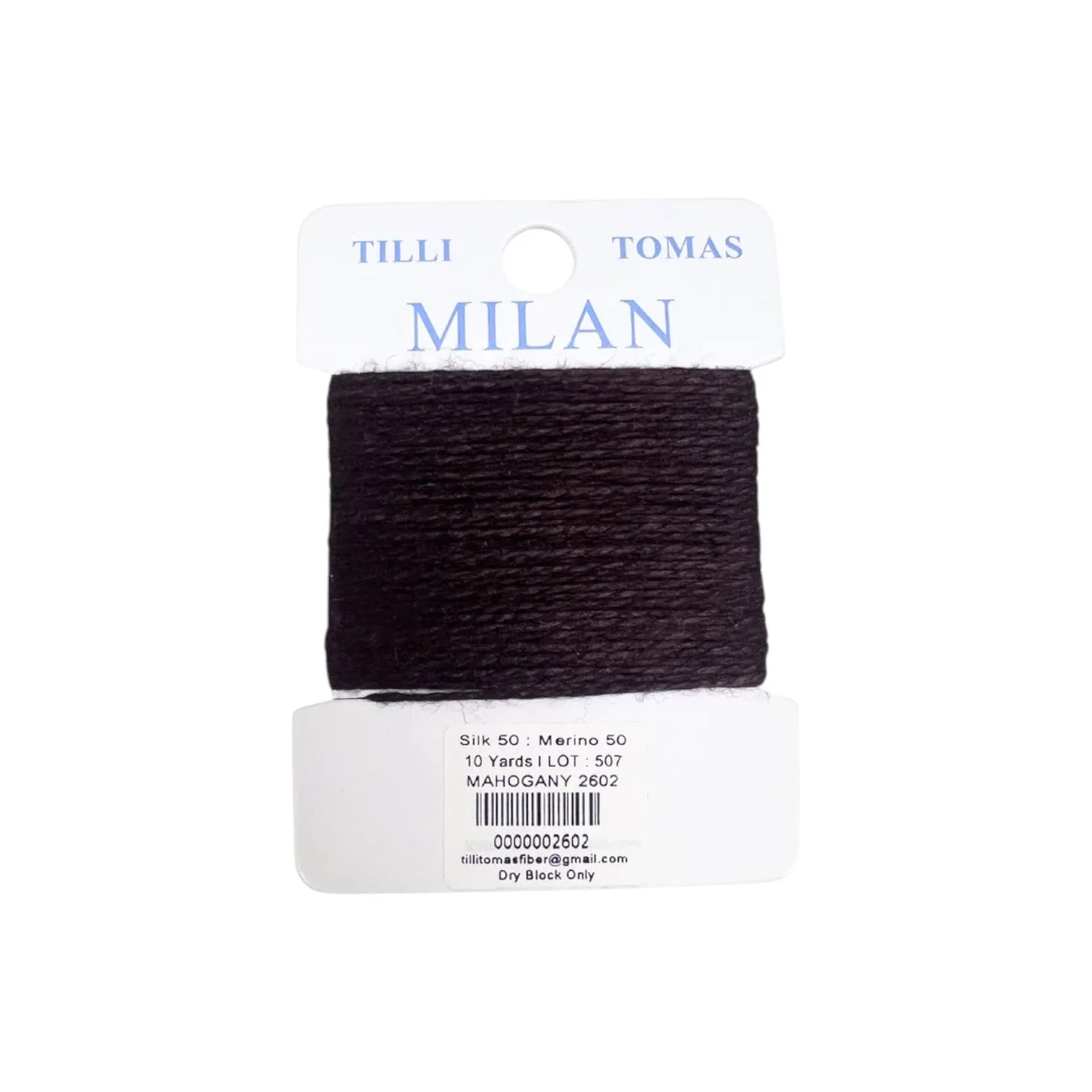 Milan Card - Mahogany 2602