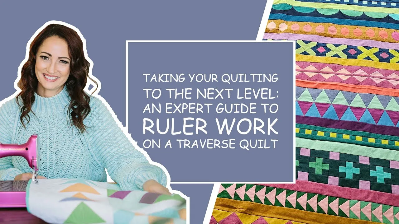 Ihr Quilting auf das nächste Level bringen: Ein Expertenleitfaden für Linealarbeit auf einer Traverse-Decke