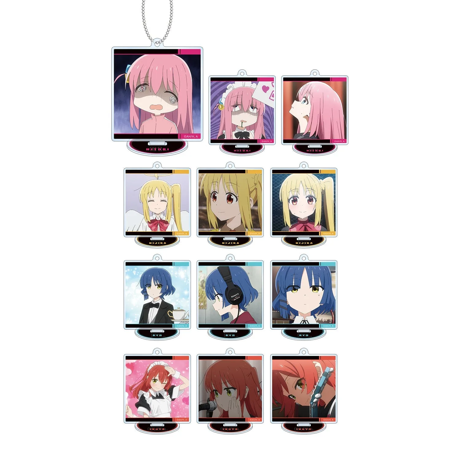 Bocchi the Rock! Trading Scene Akryl Stand Nøglering: 1 Random Pull