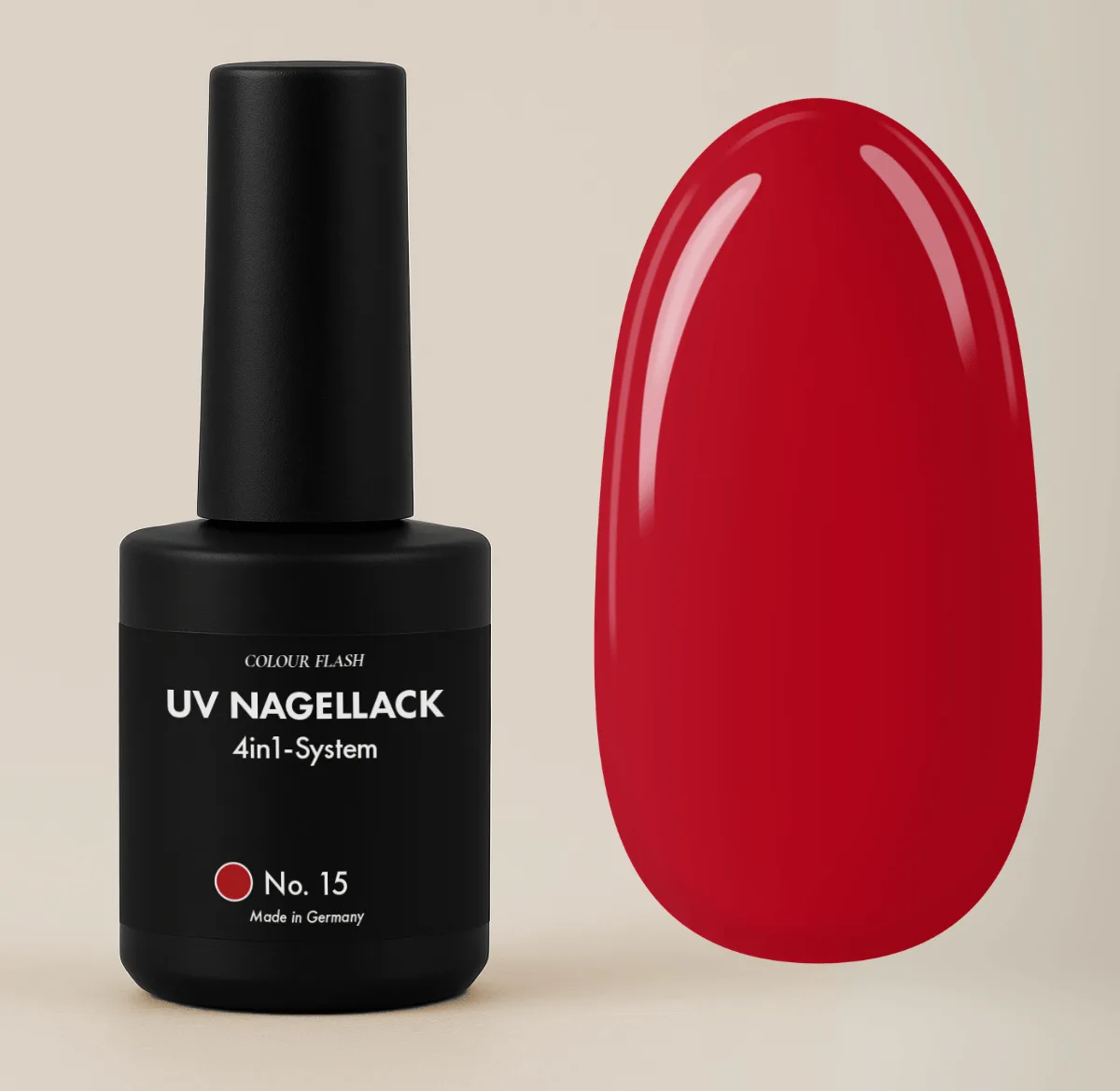 UV Nagellack No. 15 (4in1, 10ml)