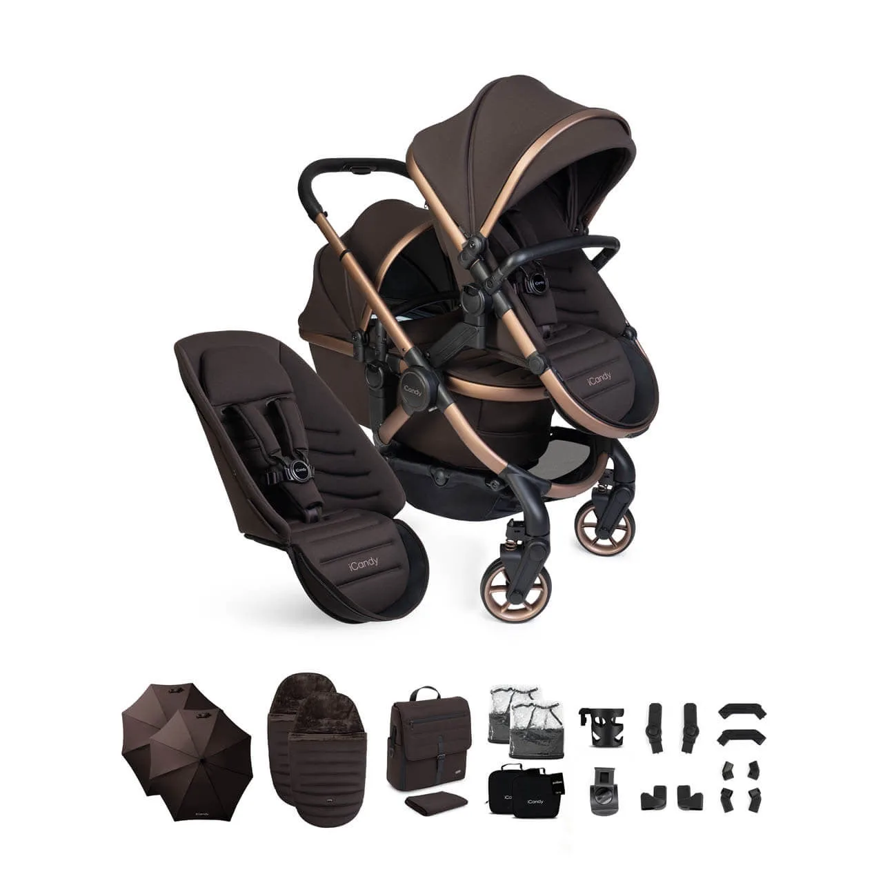 iCandy Peach 8 Editions Complete Double Bundle - Pecan