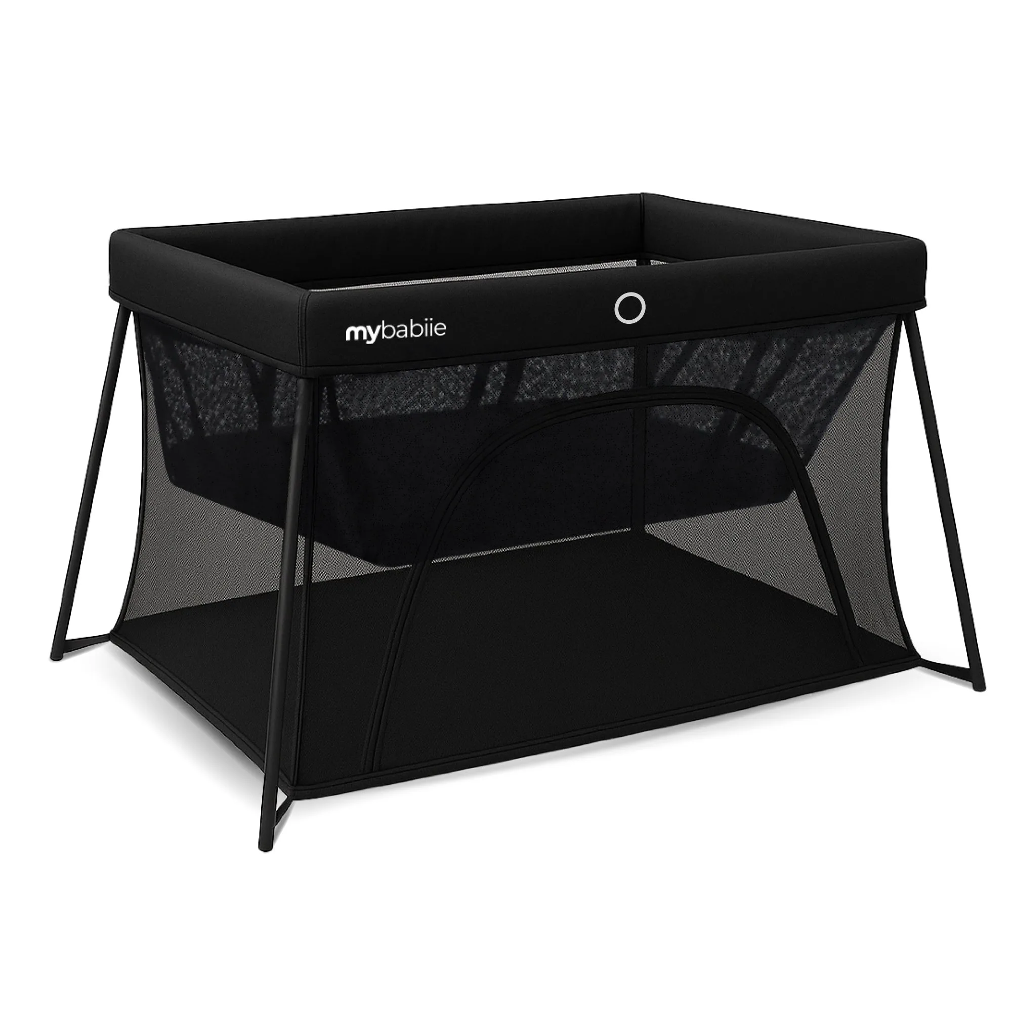 My Babiie Air-Light 3-in-1 Luxe Travel Cot - Black - Grade A