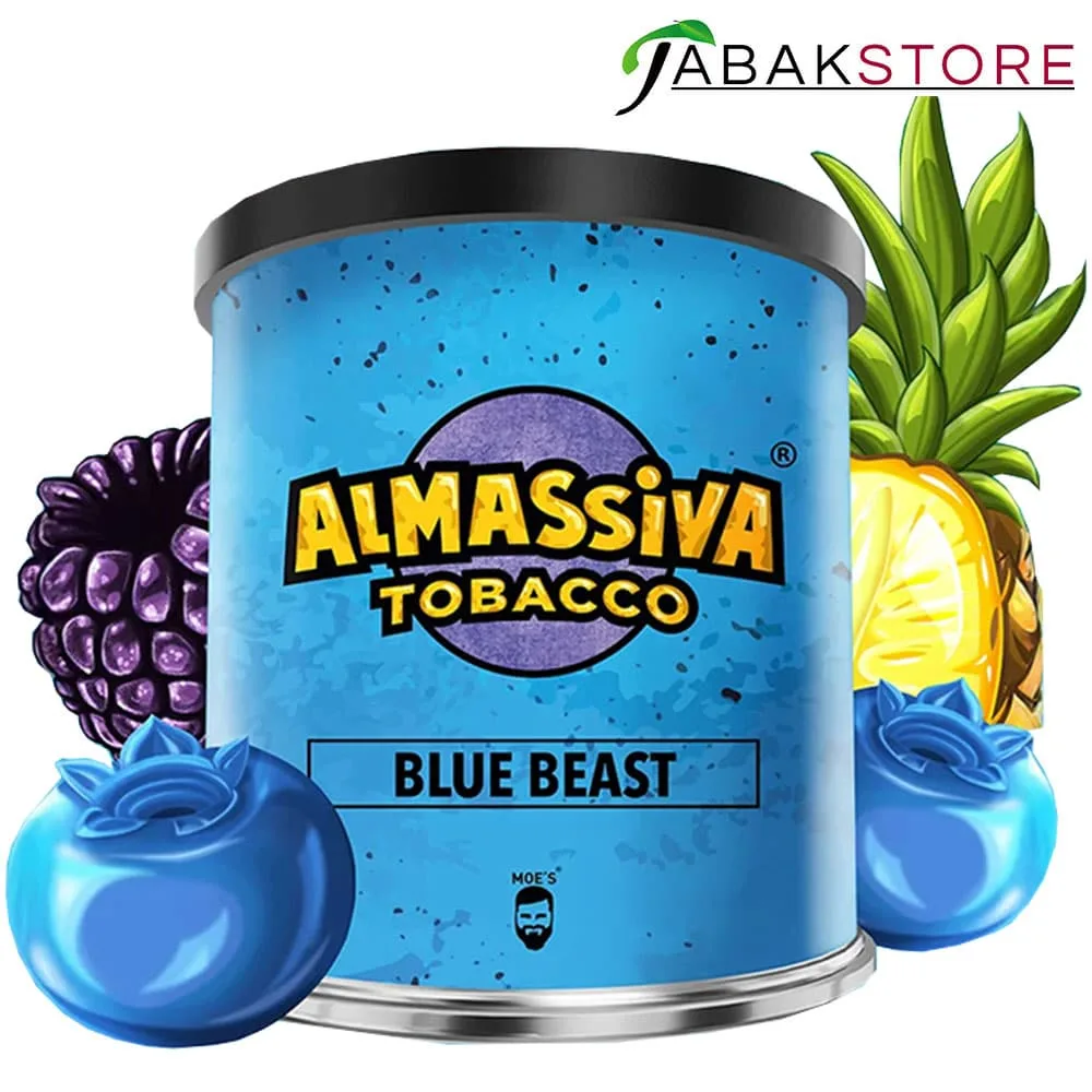 Al Massiva | Shisha Tabak | 200g| Blue Beast