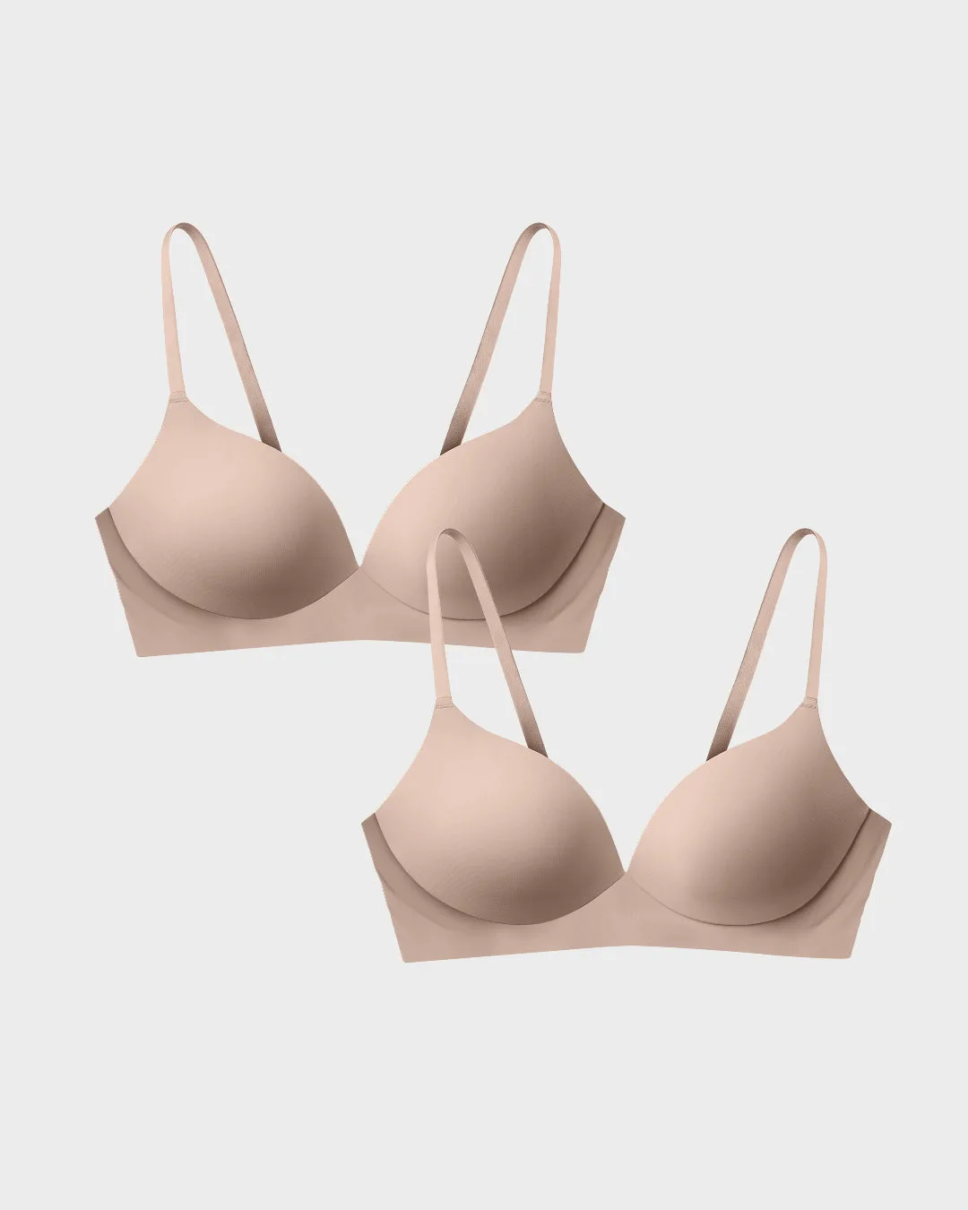 Pack Sujetador T-Shirt Sin Dolor Color Nude