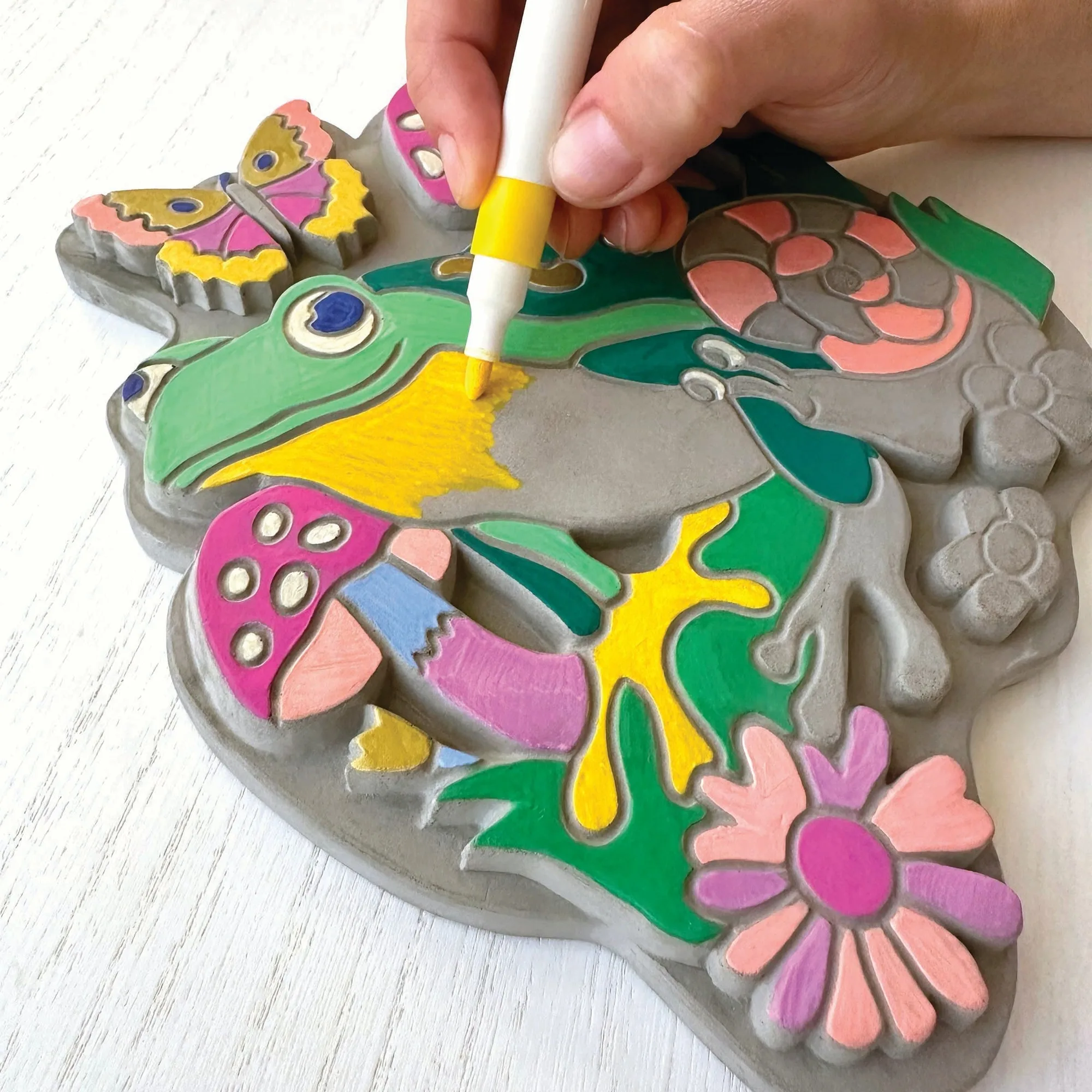 iHeartArt Marker By Numbers Garden Stone