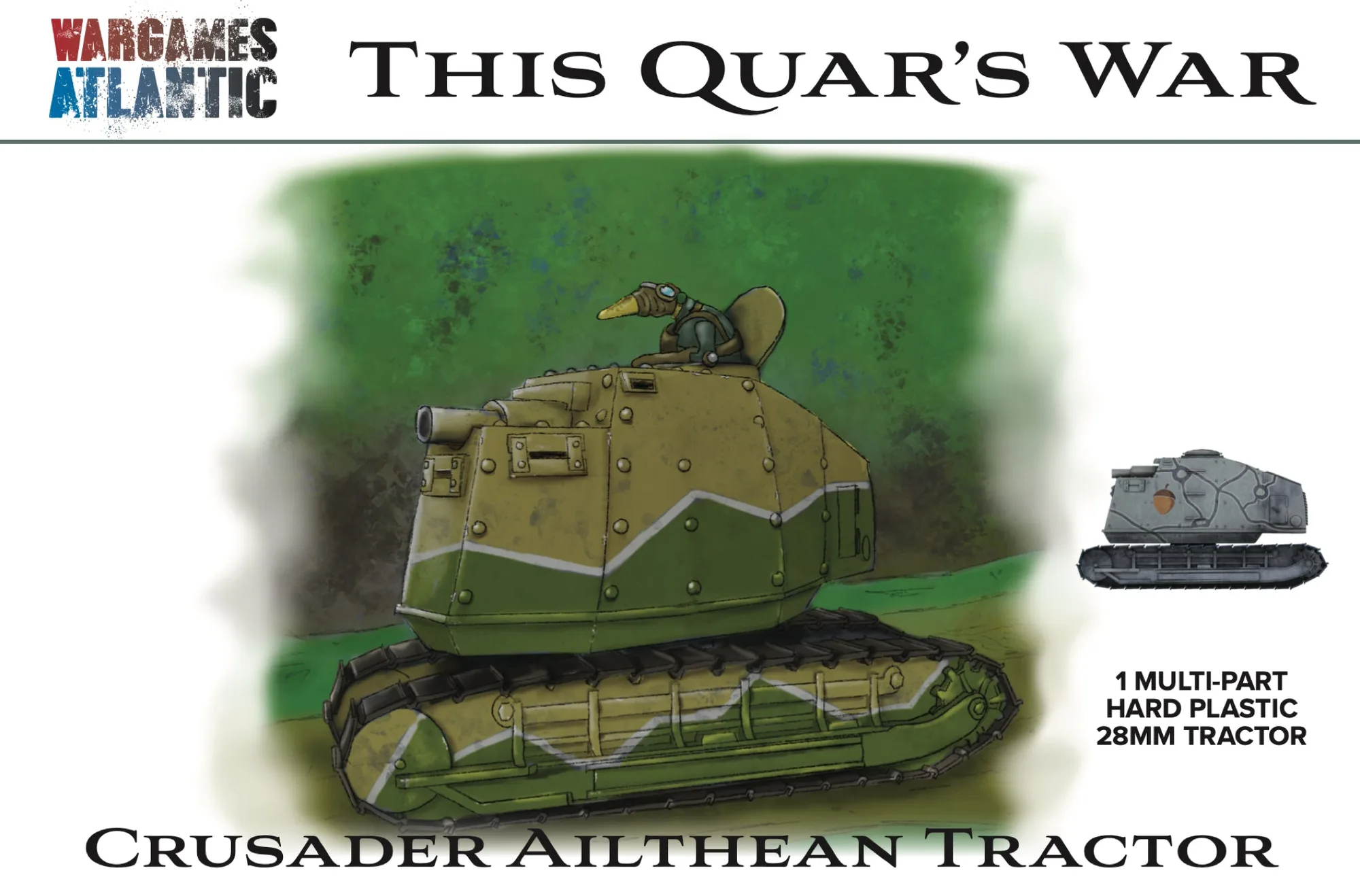 Crusader Ailthean Tractor: Assembly and Painting Guide