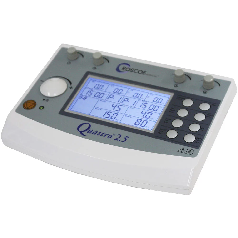 Richmar Quattro 2.5 DQ8450 | 4-kanaals TENS, EMS, IFC & Russian Stim