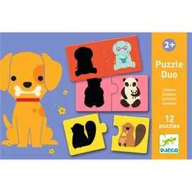 Puzzle Duo Shadows: A Toddler Visual Learning Tool