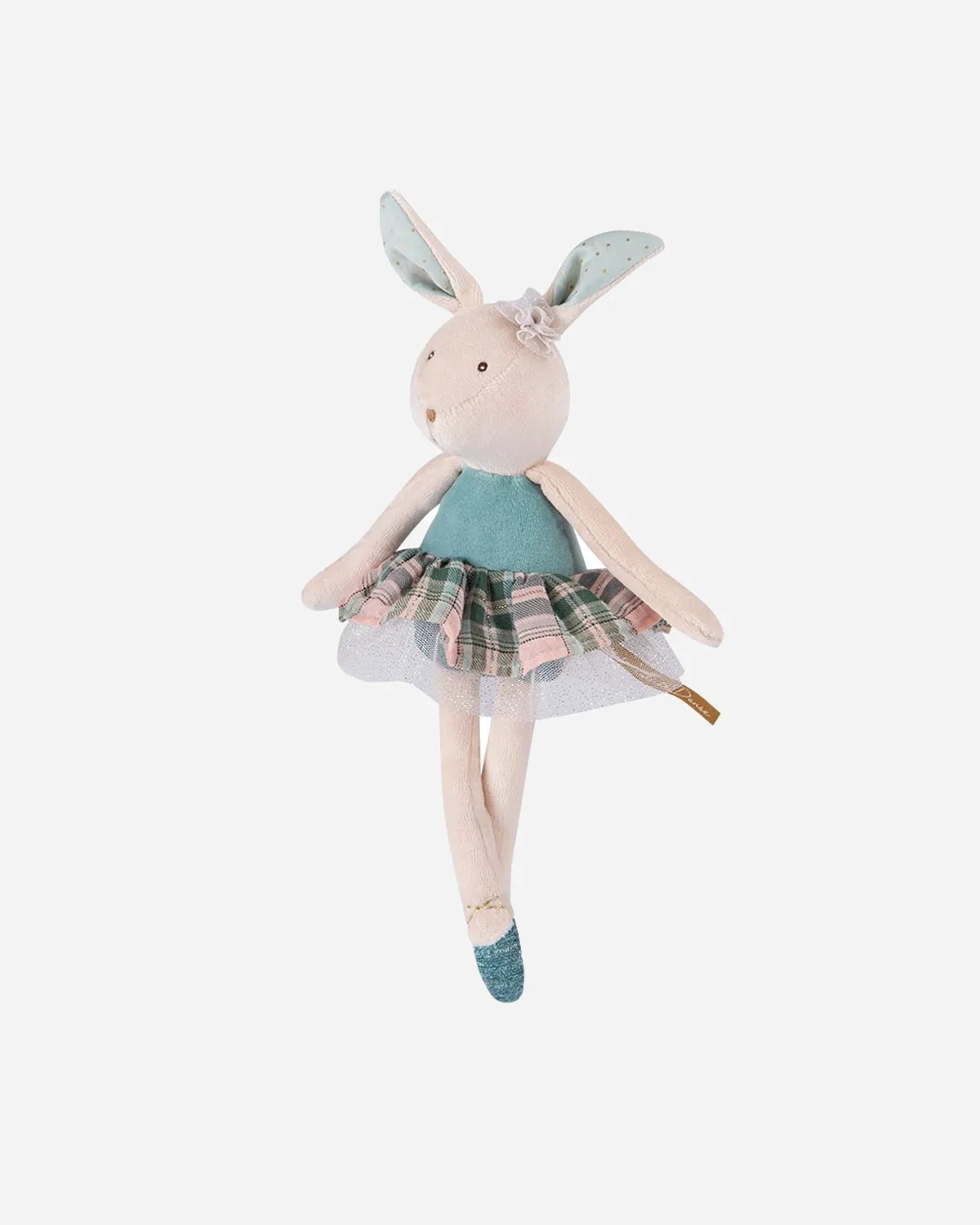 Peluche petite lapine bleue