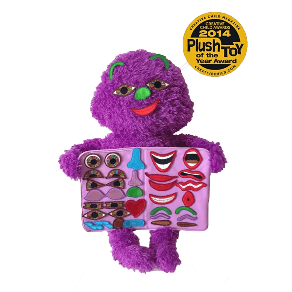 Muñeco Meebie vs Meebie con packs de juego y terapia