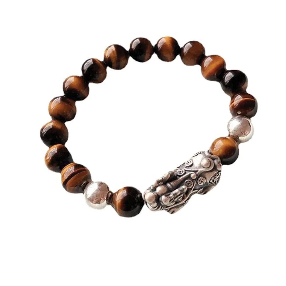 Tiger’s Eye Feng Shui Pixiu Bracelet