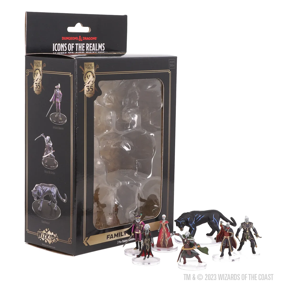 D&D The Legend of Drizzt 35th Anniversary - Family & Foes Boxed Set