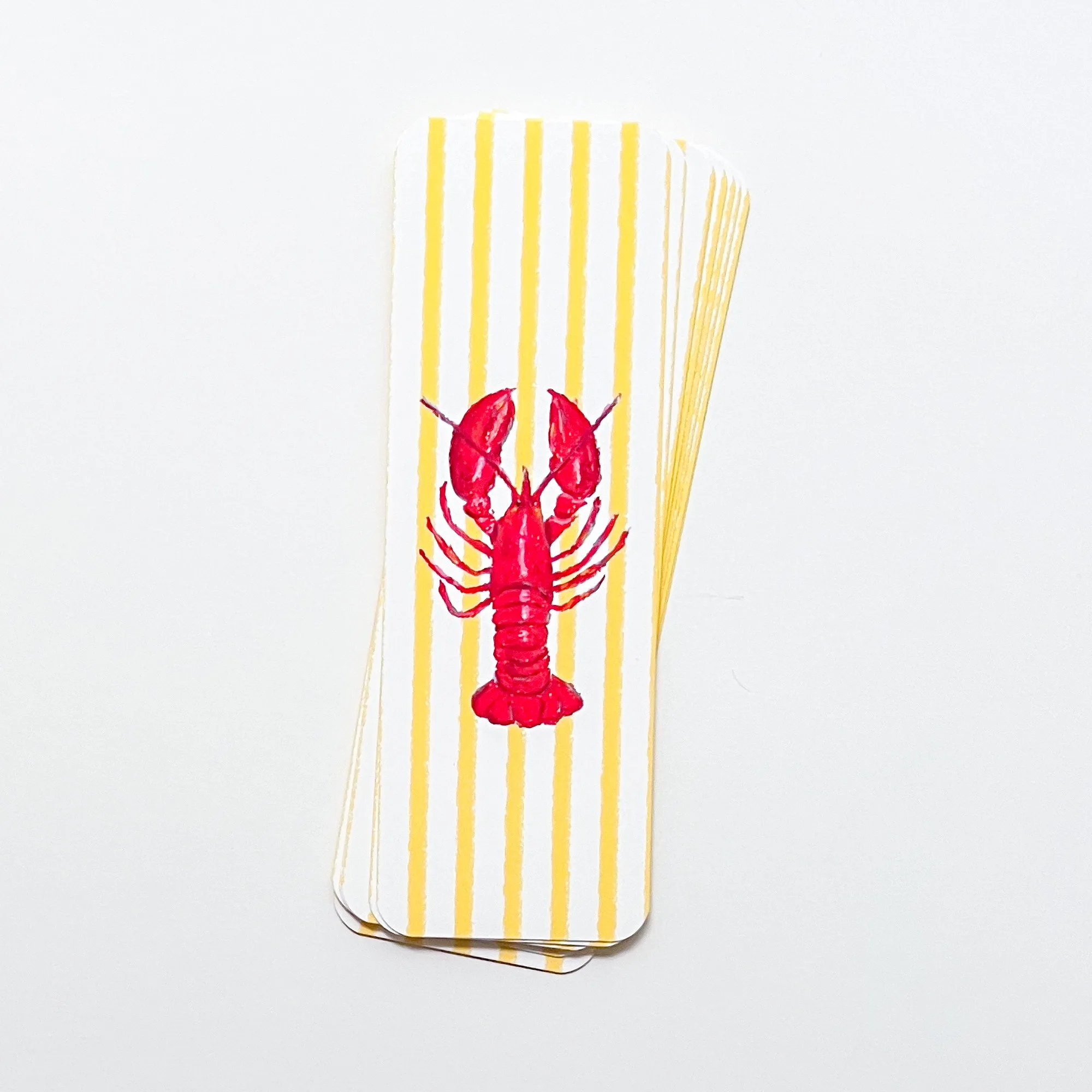 How to Frame an Oil Pastel Lobster Bookmark for Display