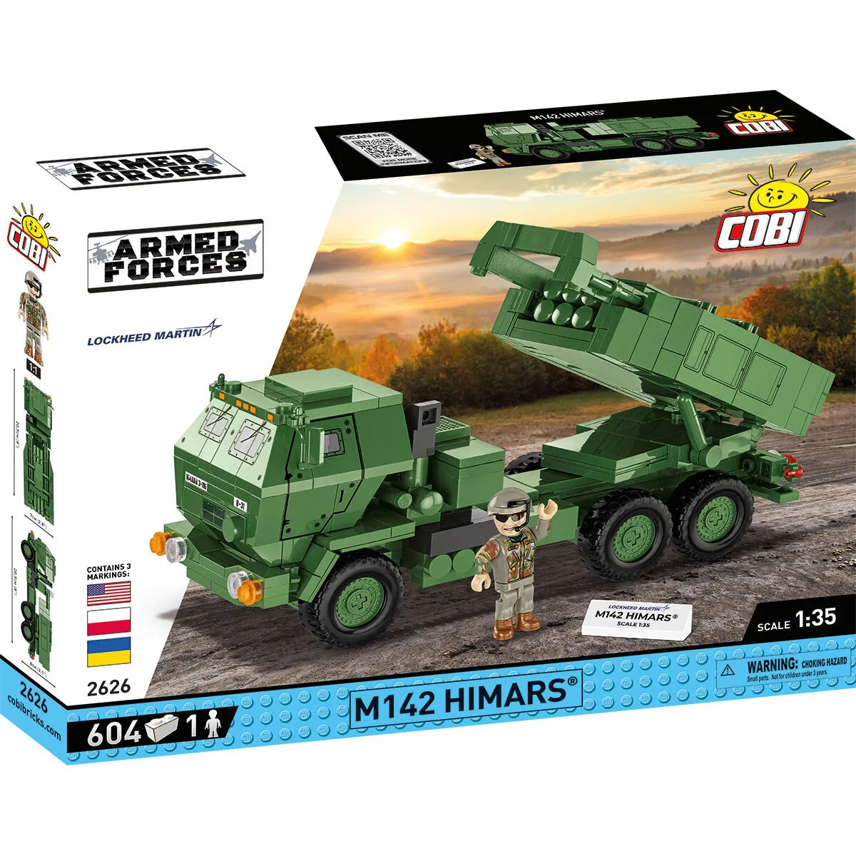 مقارنة COBI M142 HIMARS ودبابة T-72: الحديث ضد الكلاسيكي