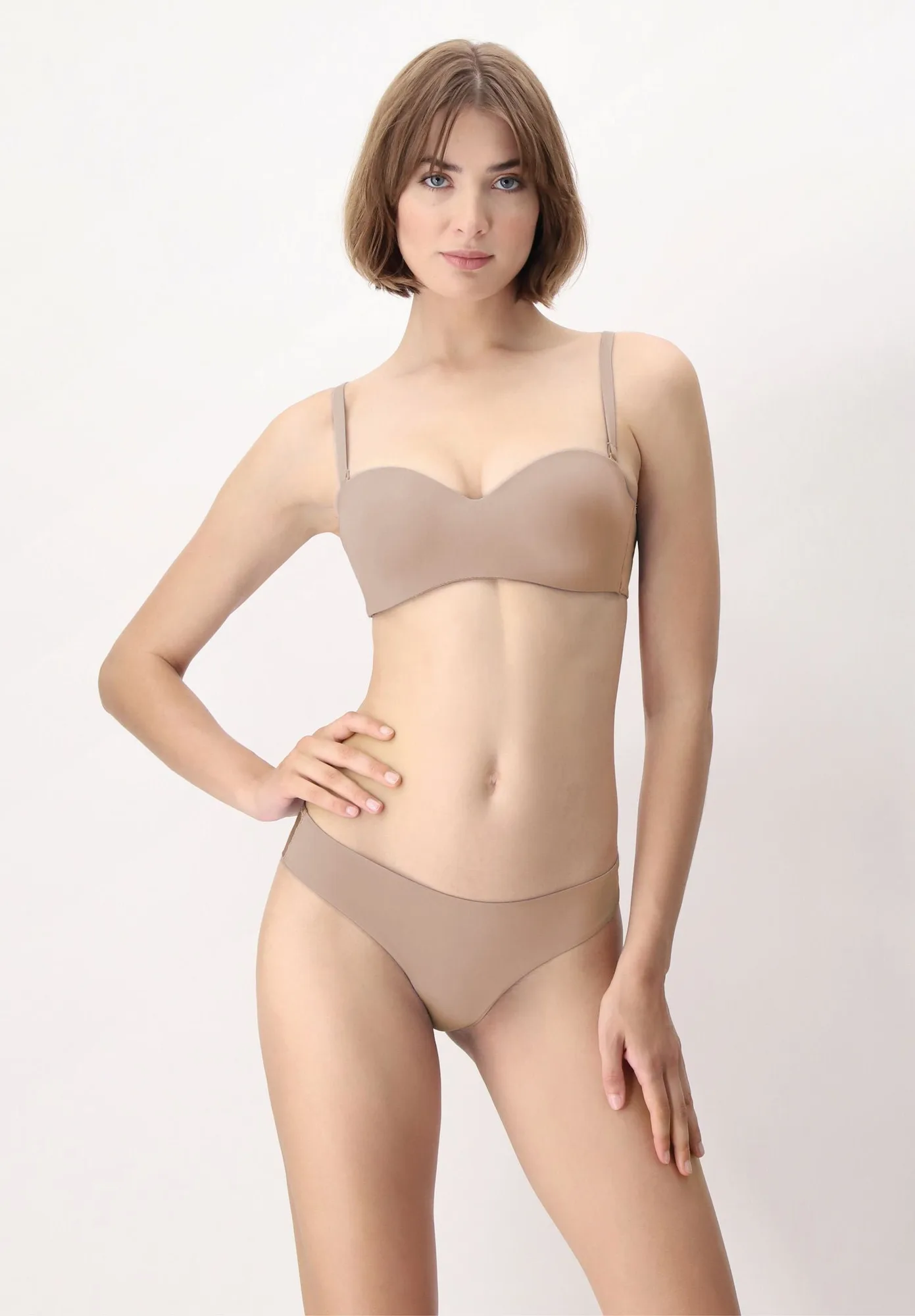Brasilian slip Perfect Fit - Nude