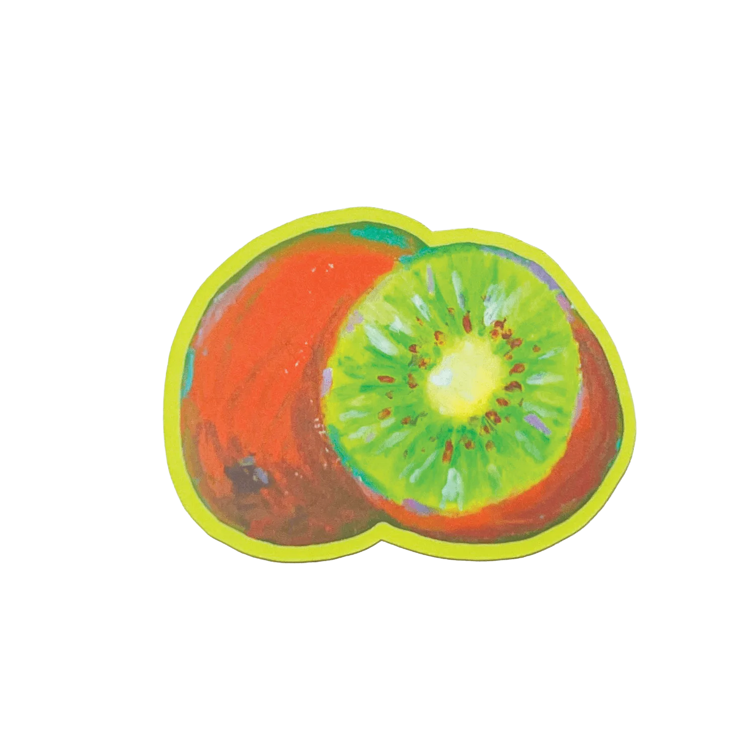 Kiwi's | Mat vinyl sticker