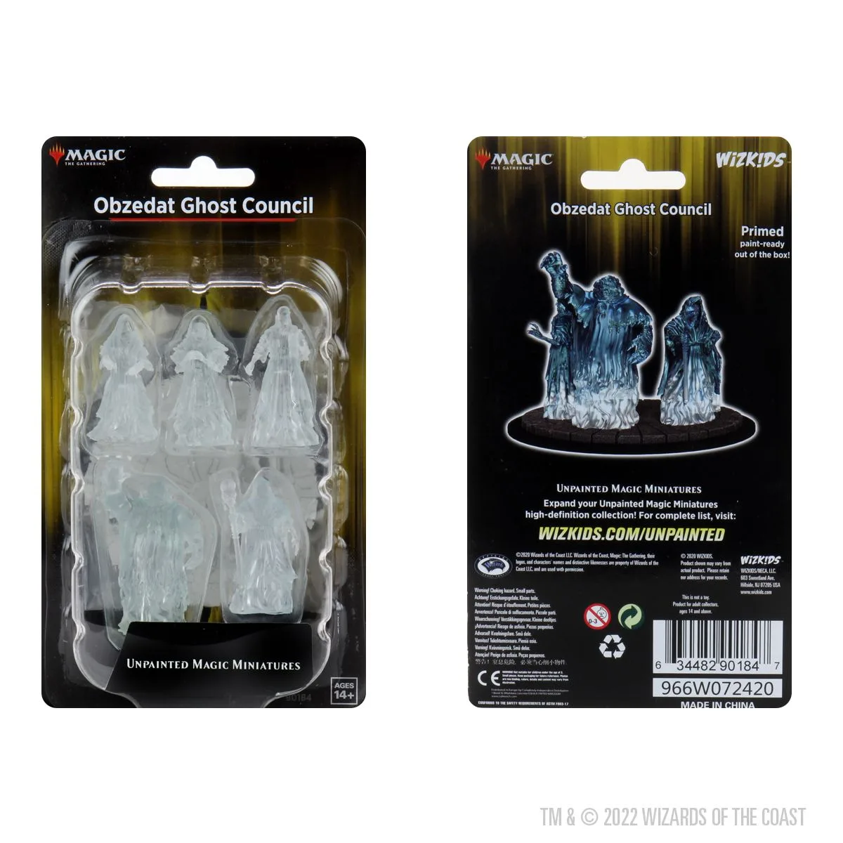 Magic: the Gathering Unpainted Miniatures: Obzedat Ghost Council