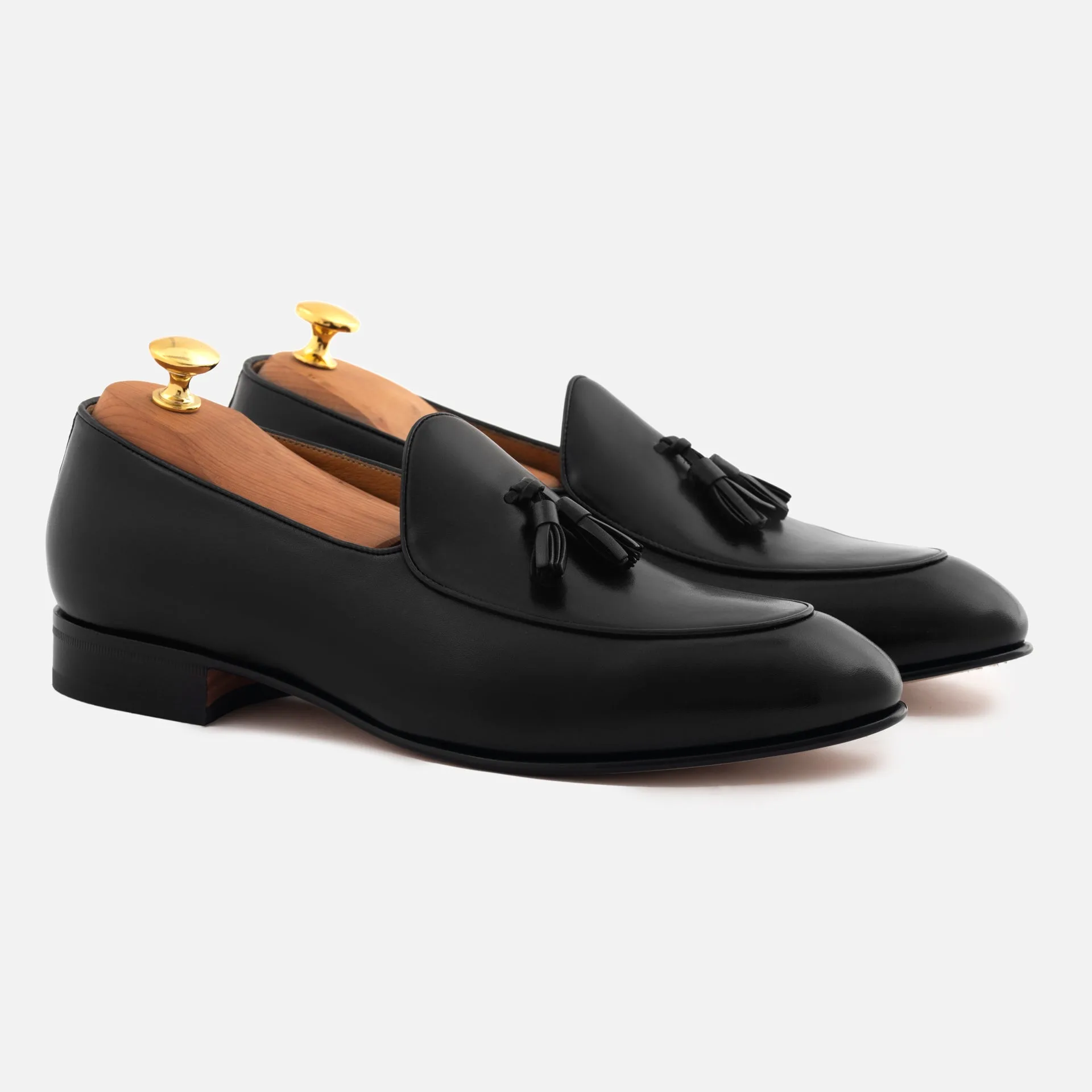 Mocassim Perry Belgian - Couro de flor integral - Homem