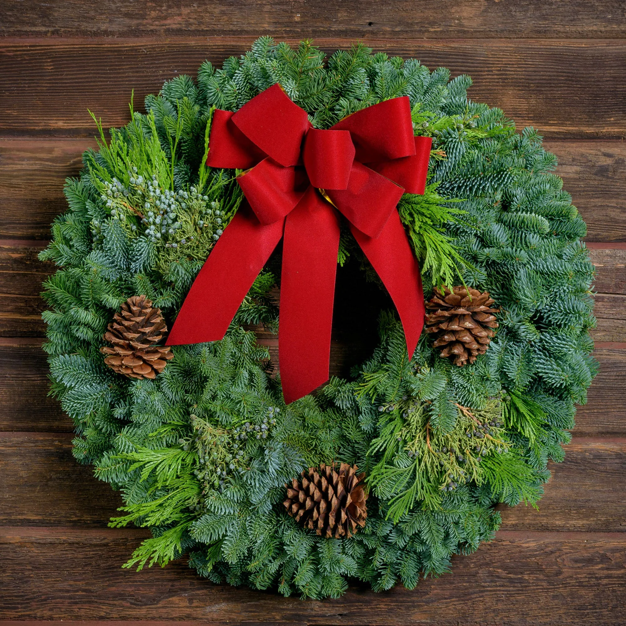 How to Hang a Traditional Wreath on a Brick Wall