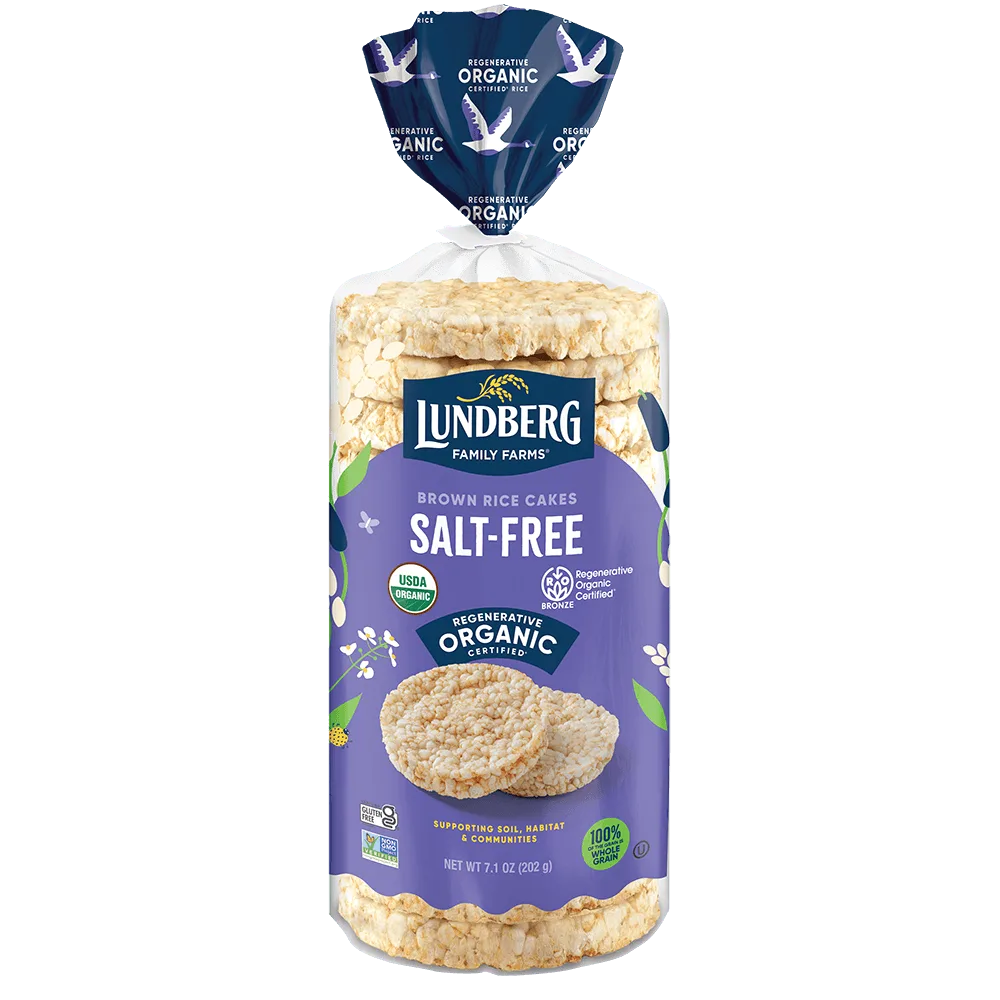 Lundberg Organic Salt-Free Rice Cakes: A Smart Choice for Low-Sodium Diets?