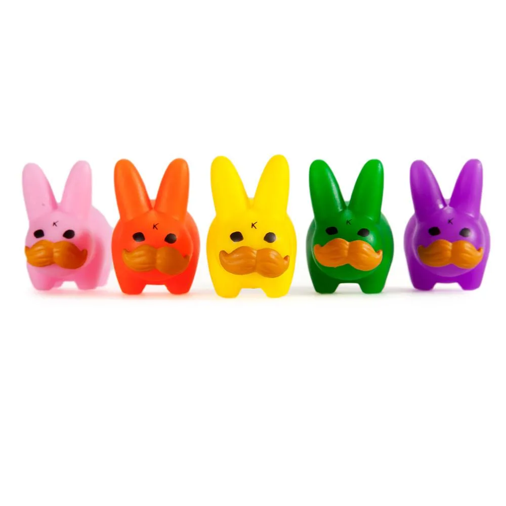 PRIDE 'Stache Labbit Art Toy 5-Pack