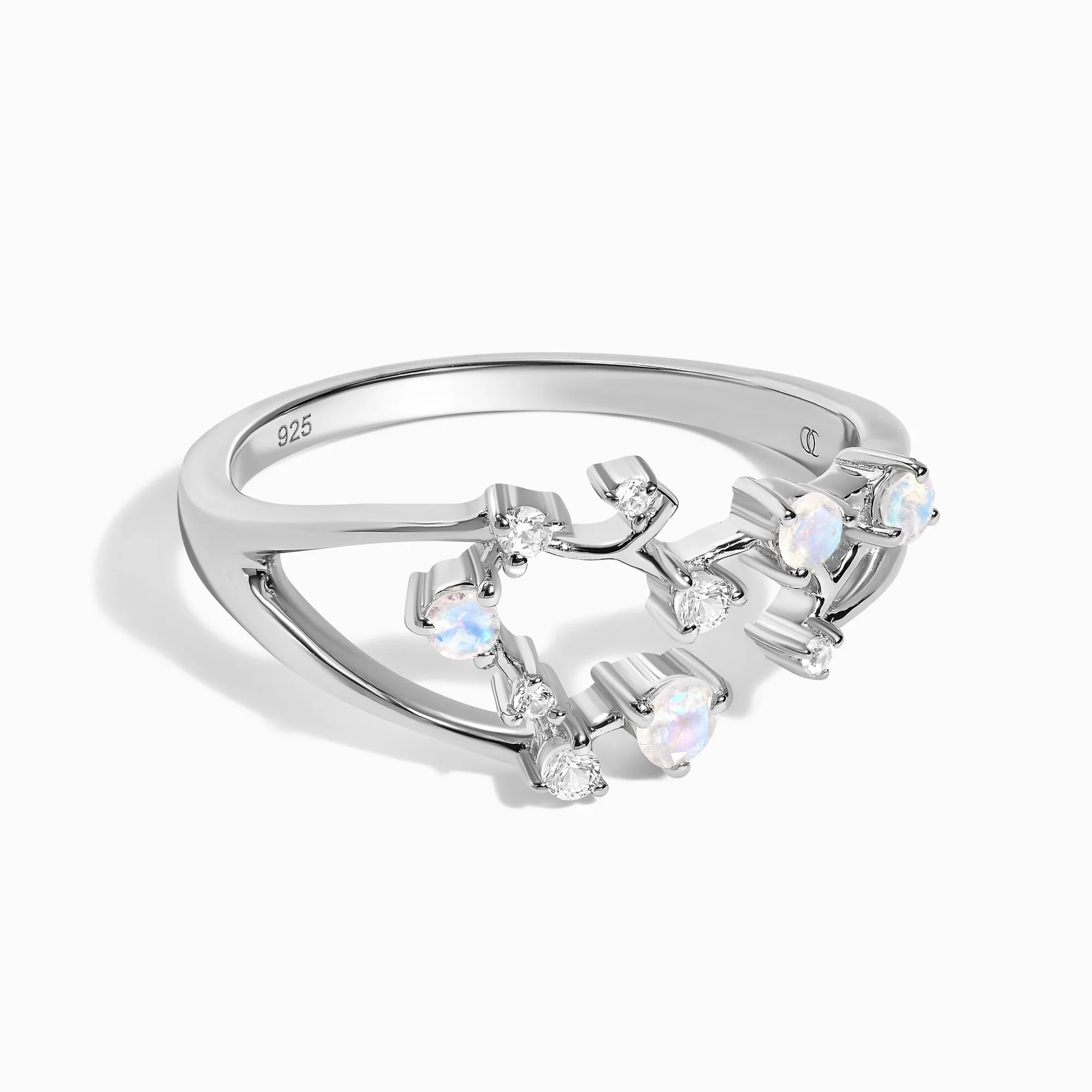 Bague Lune de Pierre - Constellation du Sagittaire