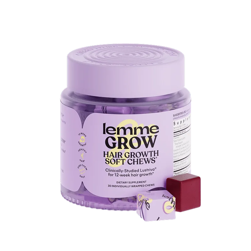 Lemme Grow Soft Chews vs Lemme Multi Gummies for hår og hud
