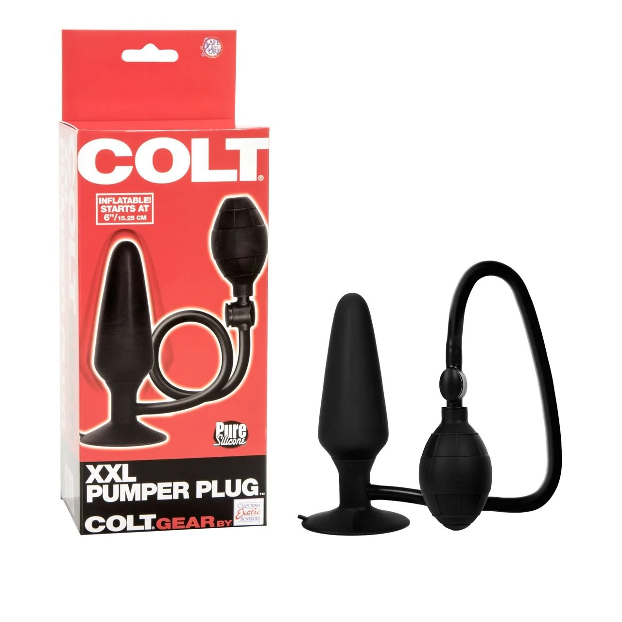 COLT XXL Pumper Plug – Black
