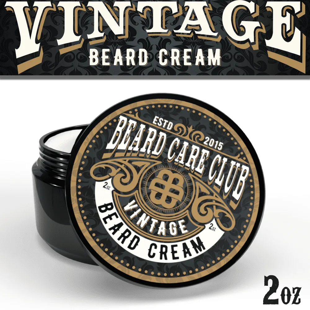 Crema per barba vintage