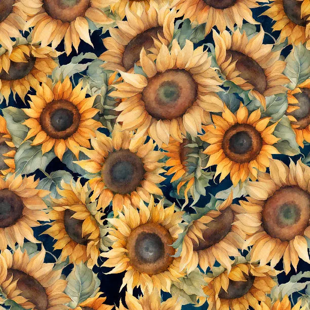 WILMINGTON - Sunkissed by Nancy Mink - Packed Sunflowers - Multi