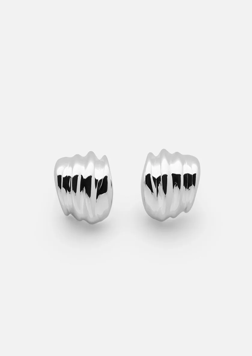 Écume de Mer - Marea Earrings - Silver Plated