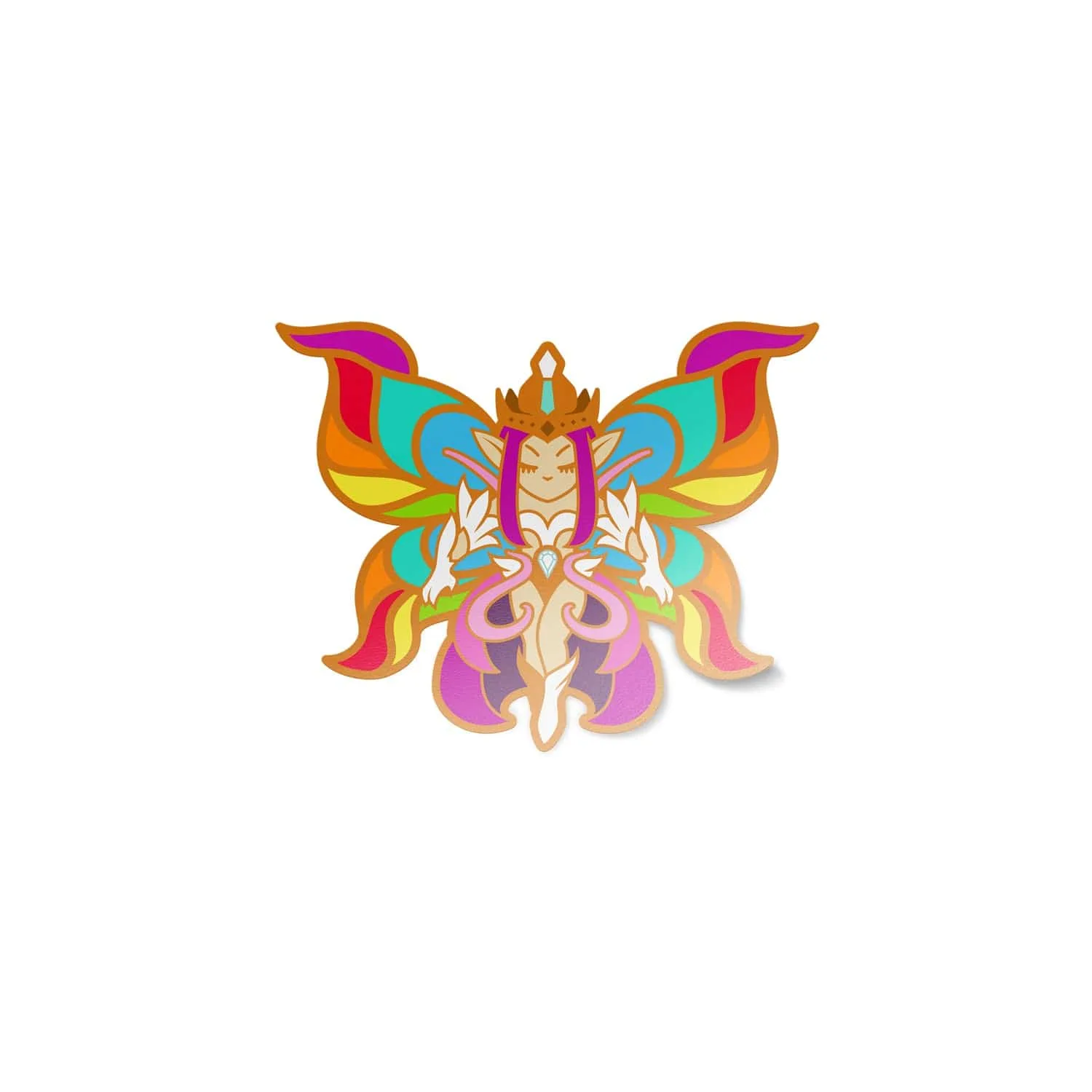 Terraria Empress of Light Glitter Sticker: Placement and Care