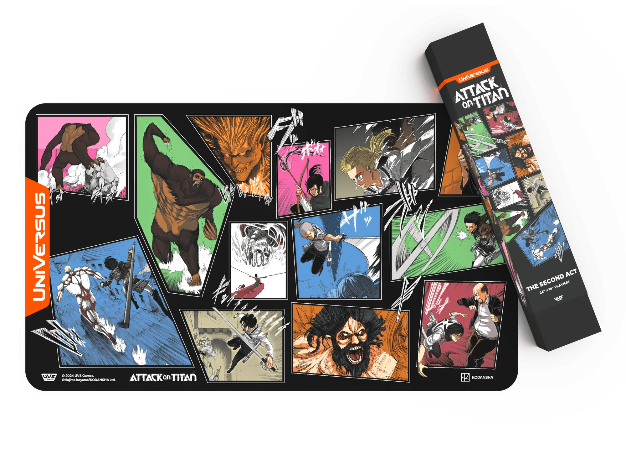 Attack on Titan: Origins of Power Playmat: The Second Act