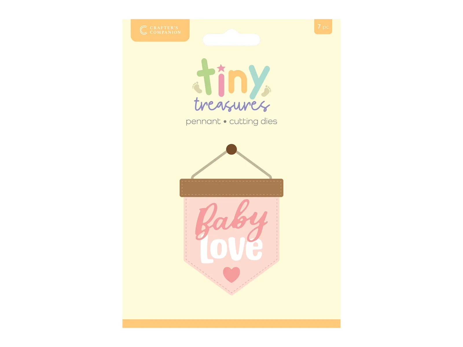 قالب معدني من مجموعة Crafter’s Companion Tiny Treasures - راية
