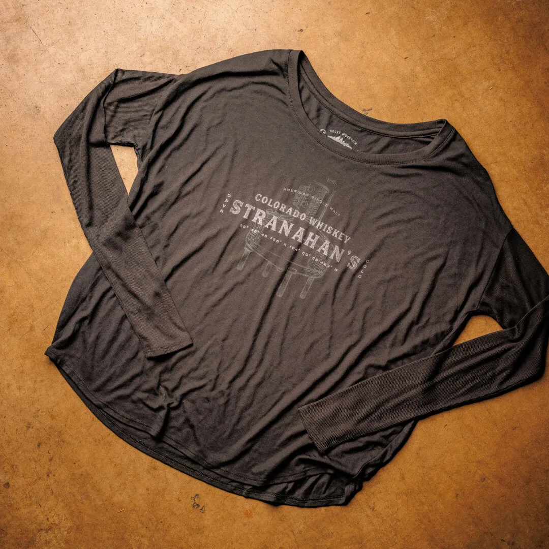 Women’s Black Still Long Sleeve Tee