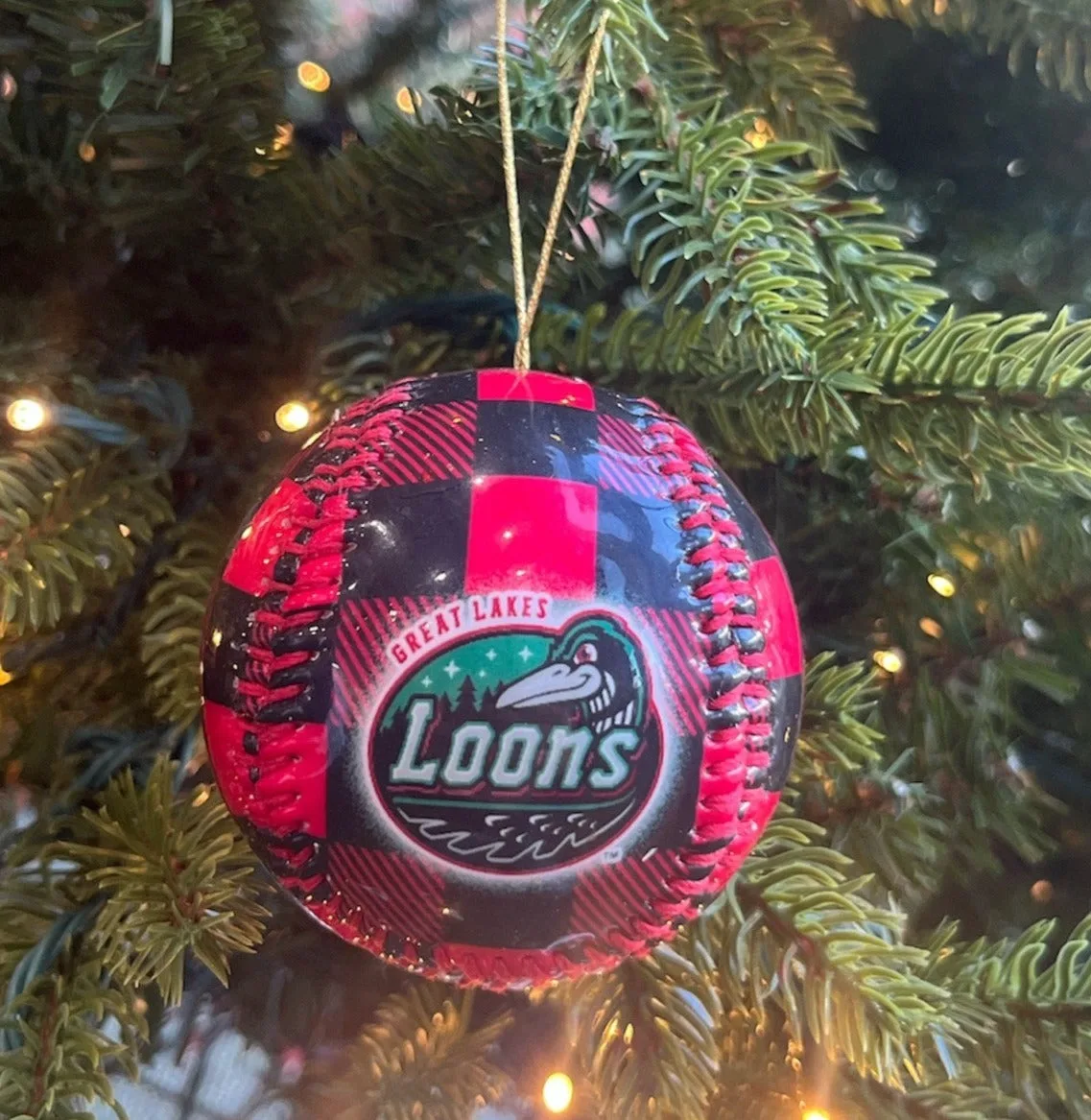 Ideas para exhibir adornos de Great Lakes Loons