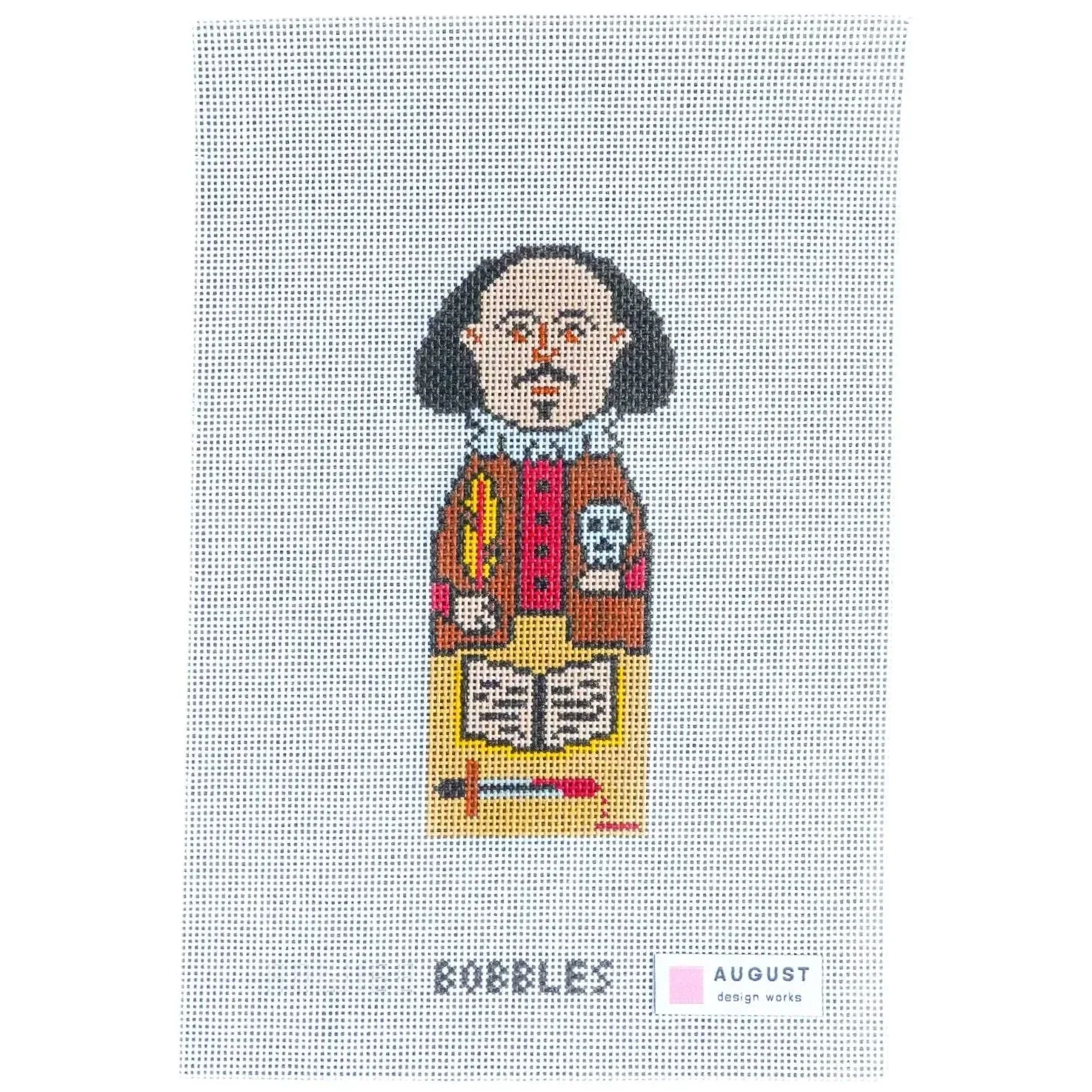 Shakespeare Bobble - Needlepoint Canvas (Wholesale)