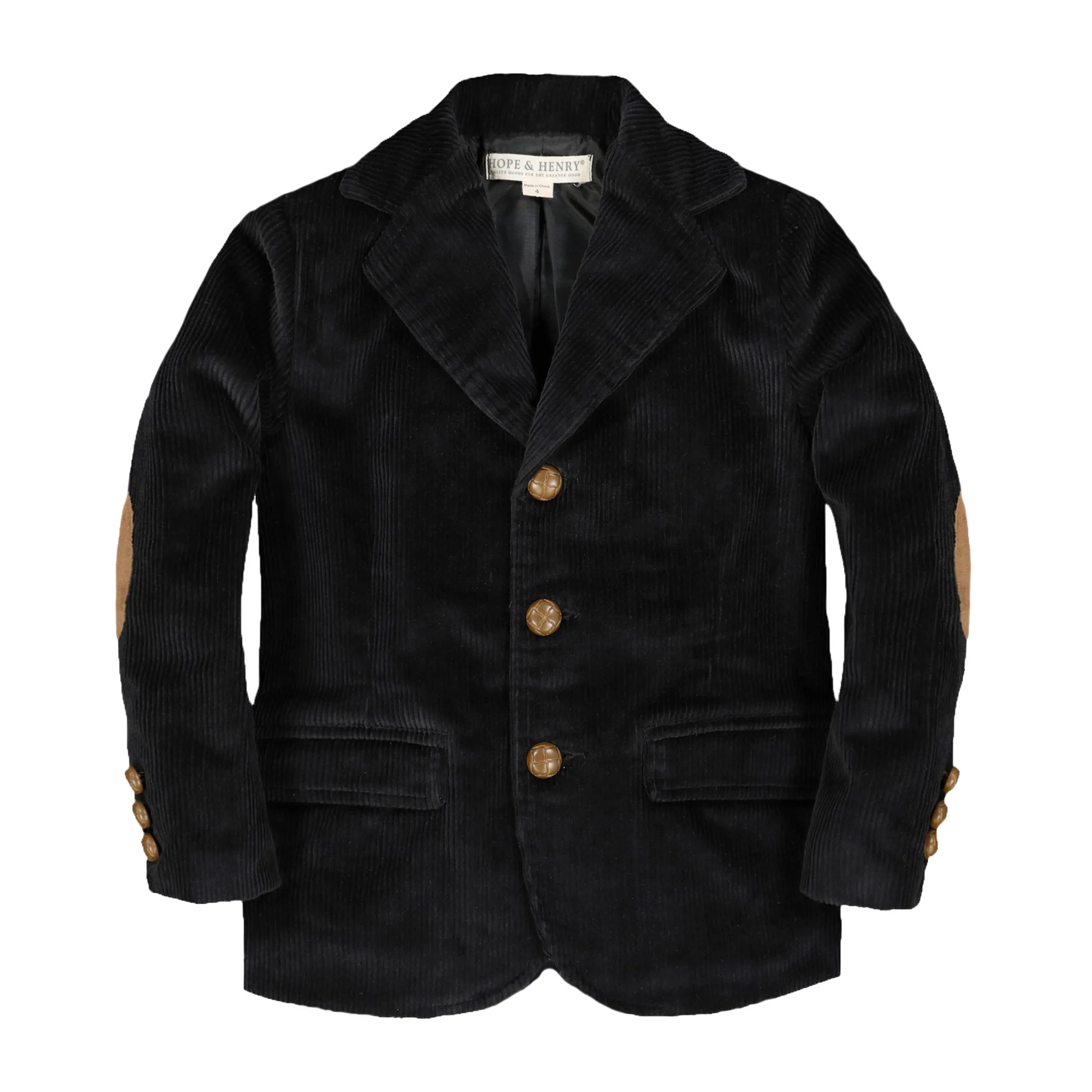 Biologische corduroy blazer